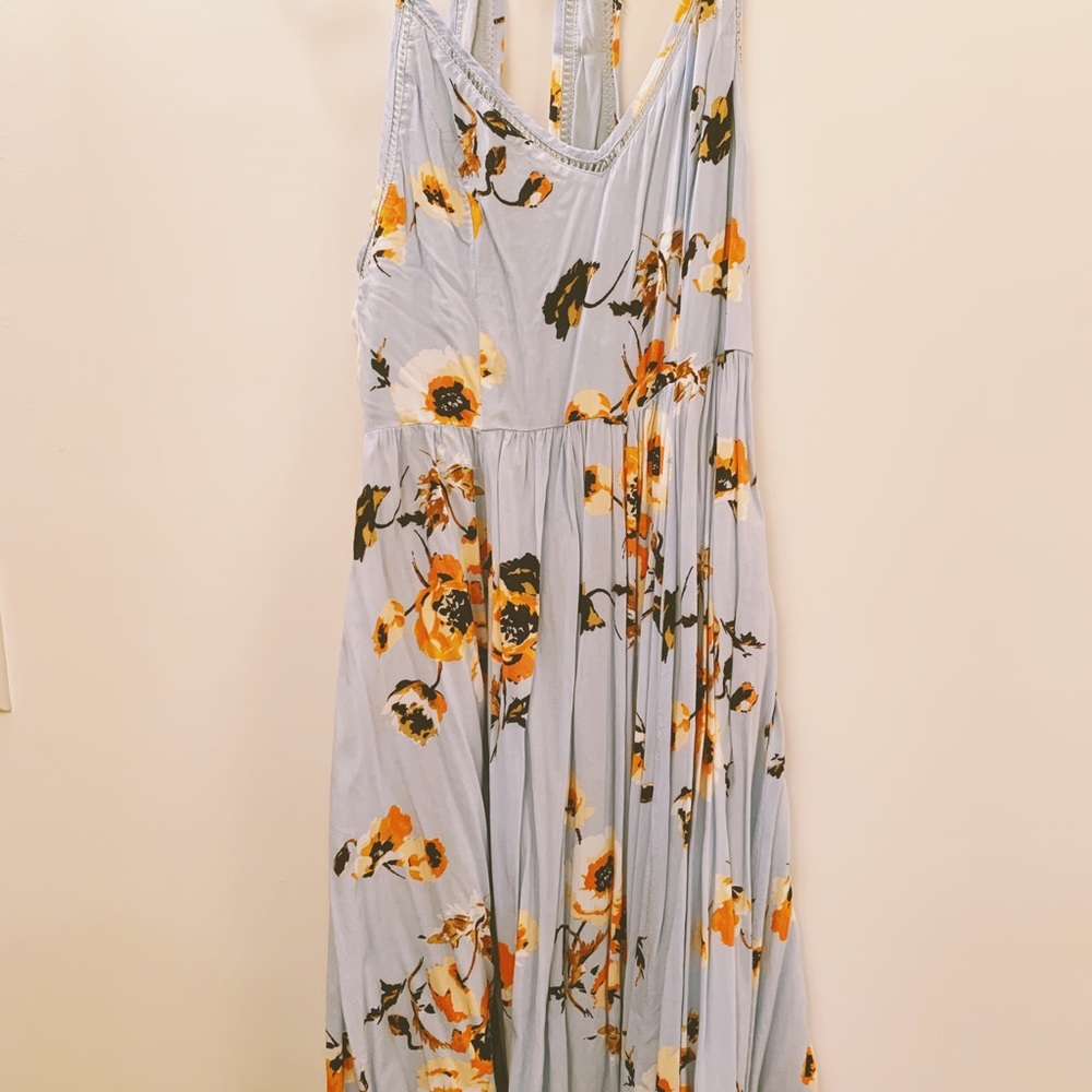 UO Blue Flower Dress